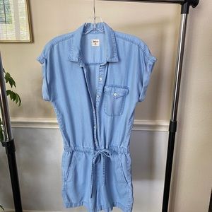 Denim Romper GAP